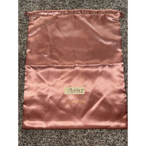 Amina Muaddi Rose Gold Gold One Size Luxury Storage Dust Bag